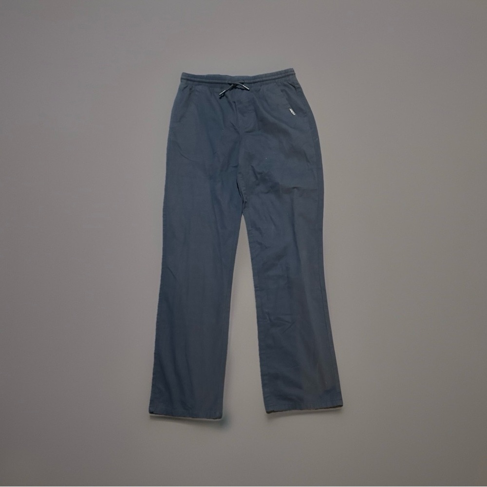 Nautica Navy Blue Drawstring Waist Casual Work Pants Sz 14/16 NWT
